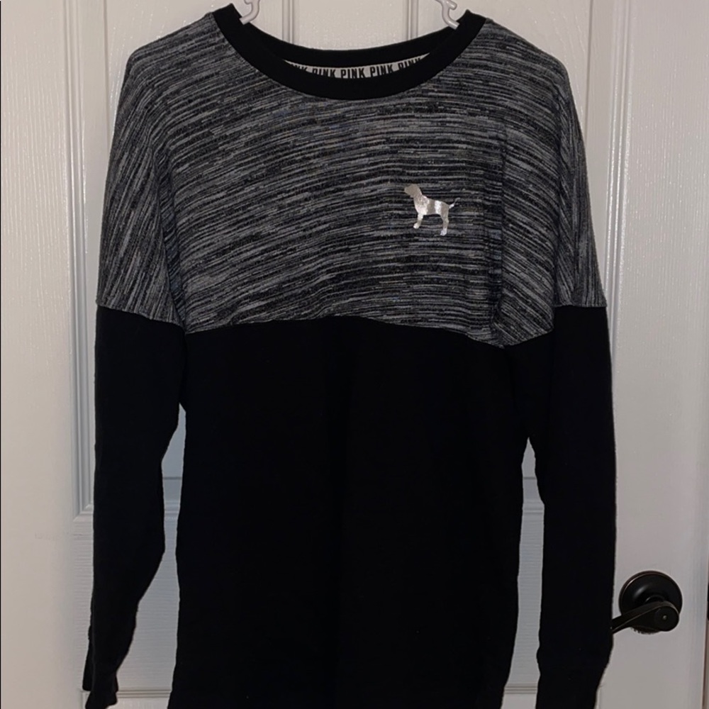 PINK crew neck sweatshirt